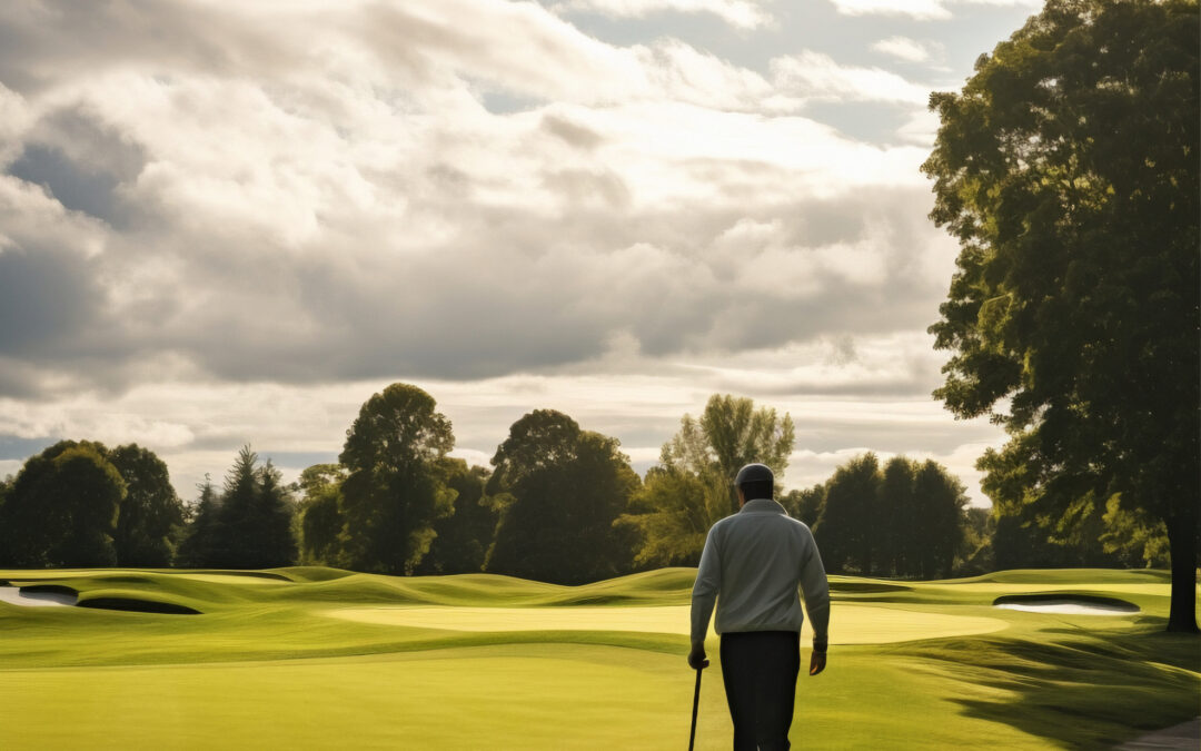 La revolución del golf: arena de vidrio Inffinitty Garden en campos de golf